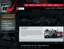 Tablet Screenshot of houseofwreckers.com